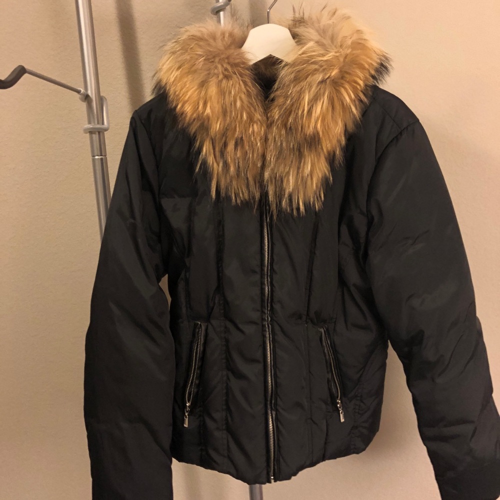 Michael Kors Raccoon Fur Winter Jacket